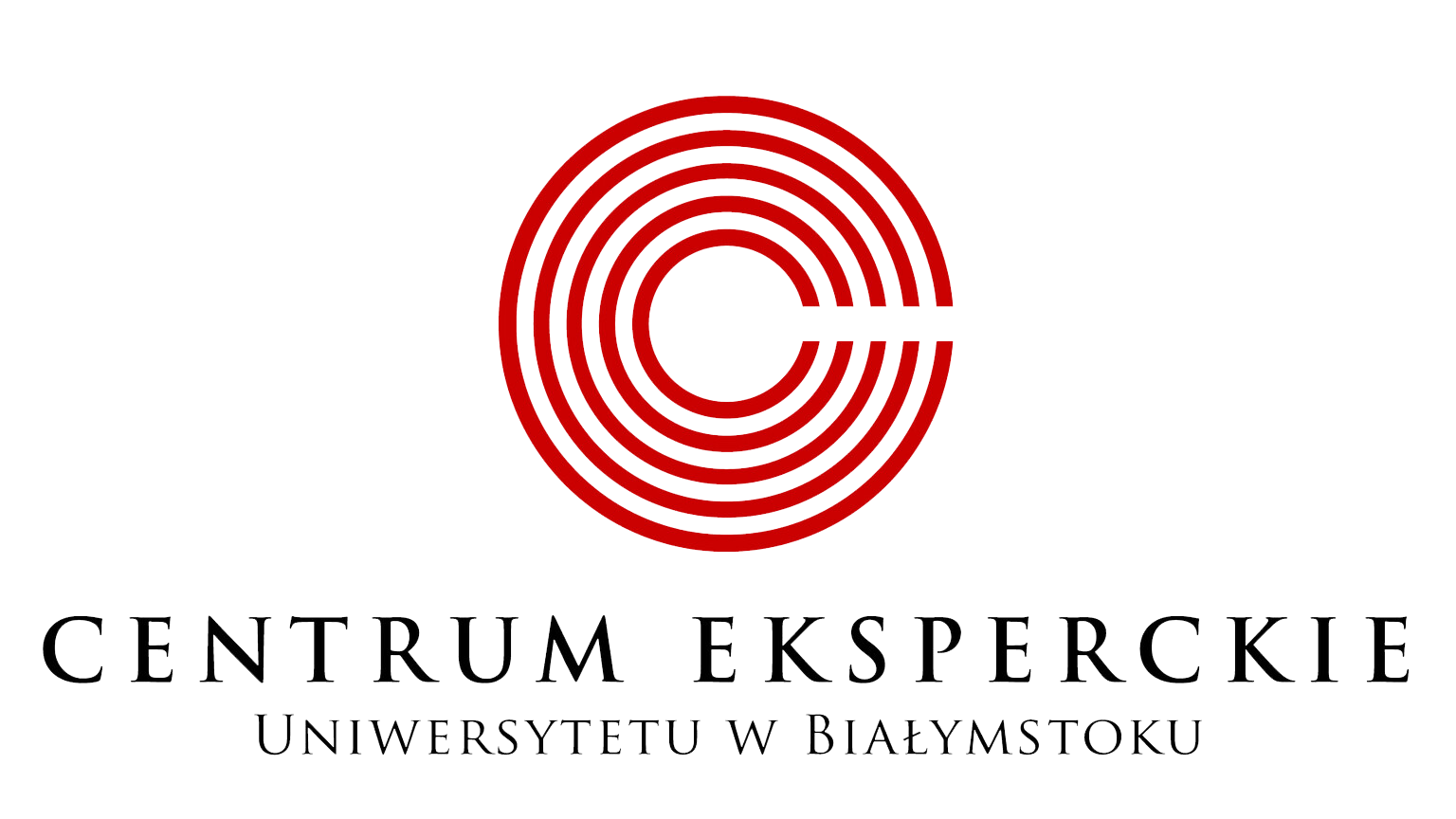 Logo Centrum Eksperckiego Uniwersytetu w Białymstoku